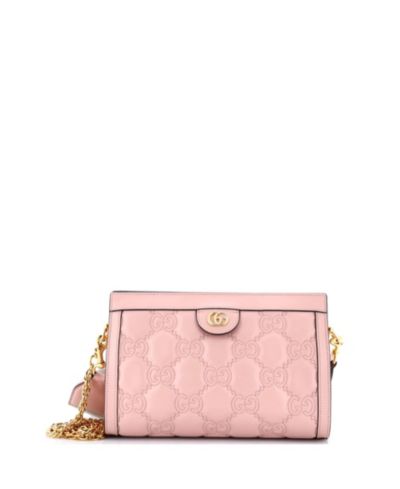 Сумка через плечо Gucci Small GG Matelasse Leather Pre-Owned