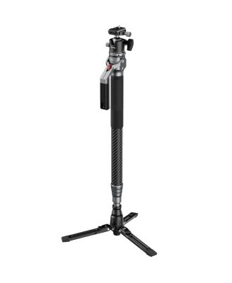 SmallRig 4-Section Carbon Fiber Photography Monopod with Ball Head