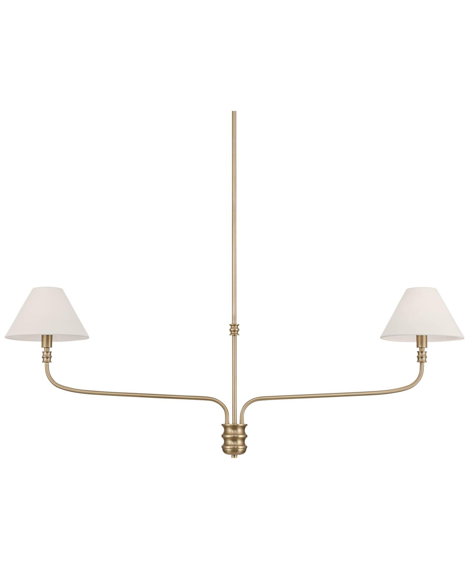 Possini Euro Design Nikos Matte 2-Light Shade Pendant Light