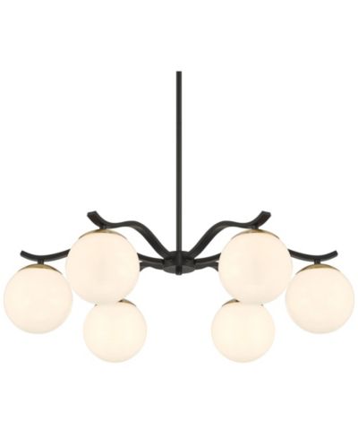 Possini Euro Design Possini Euro Newall 30" Wide  6-Light Chandelier
