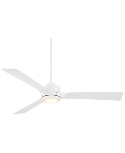 Casa Vieja 56" Kali Matte LED Damp Ceiling Fan with Remote