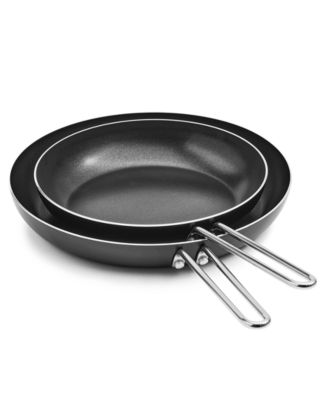 Arch Studio Nonstick Aluminum 2-Piece Frypan Set, Macy's Exclusive