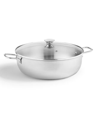 Arch Studio Stainless-Steel 6.5-Quart Multi-Use Pan, Macy's Exclusive