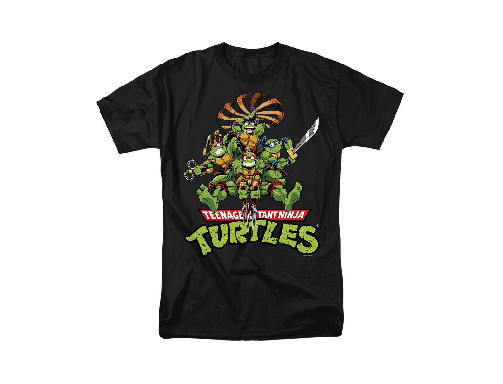 Logovision Men's TMNT Manga Turtles T-Shirt
