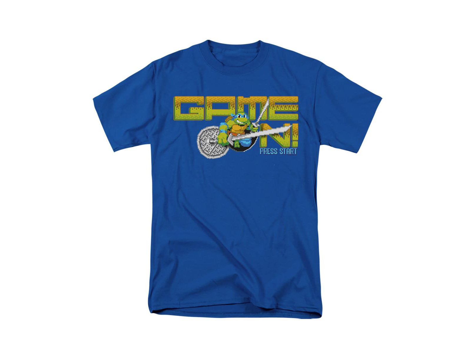 Logovision Men's TMNT Game On T-Shirt