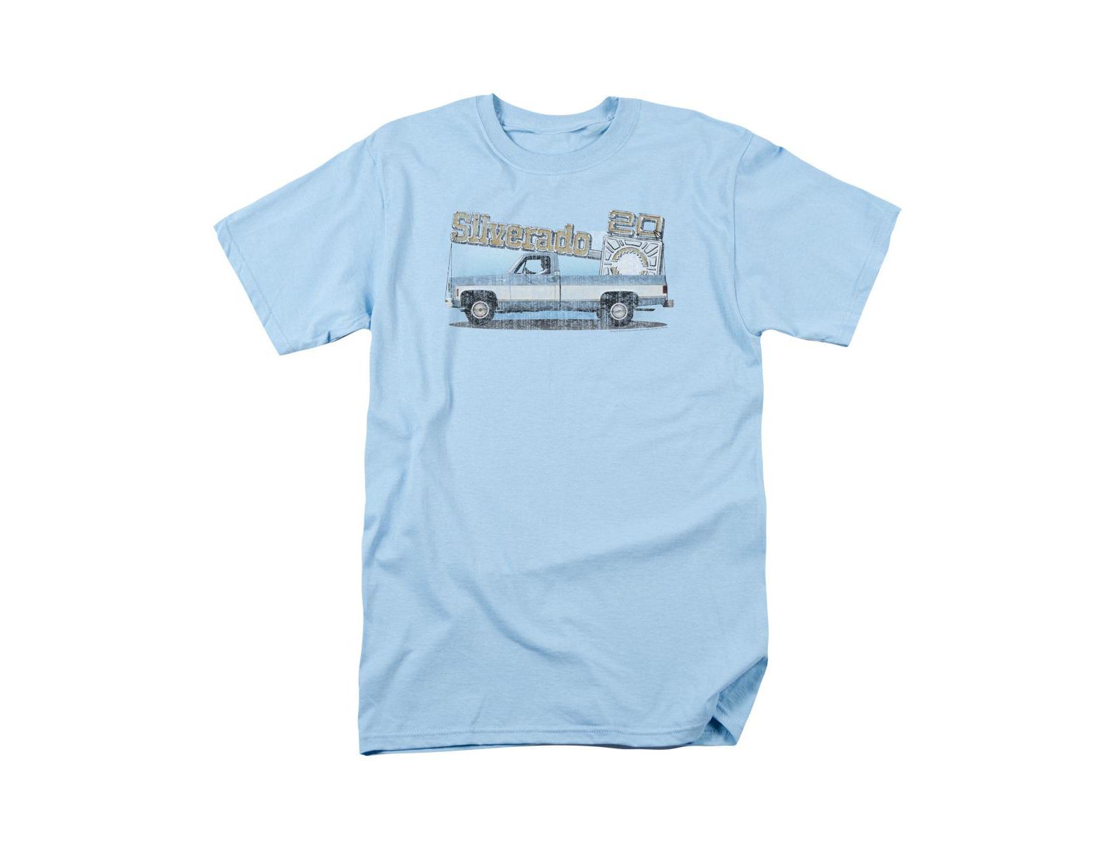 Logovision Men's Chevrolet Old Silverado Sketch T-Shirt