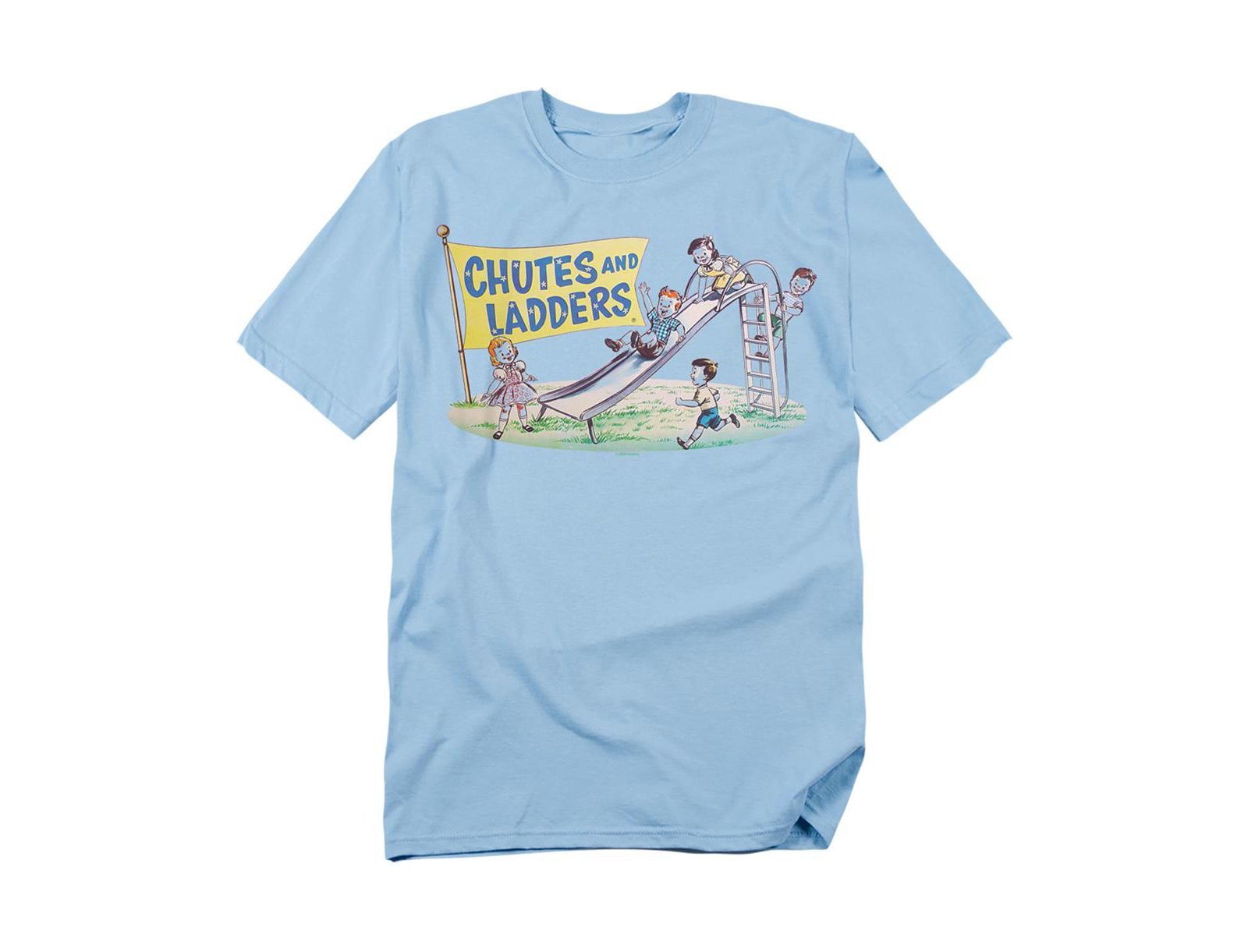 Logovision Men's Chutes And Ladders Old School T-Shirt