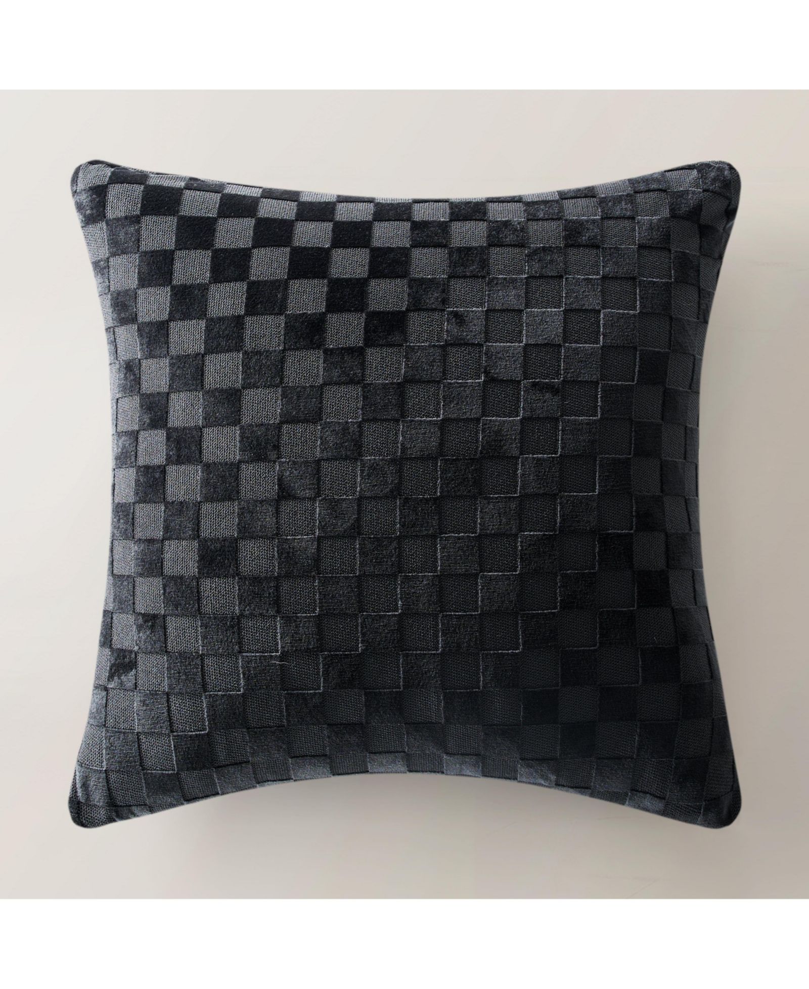 Декоративная подушка Z Gallerie Checker Velvet