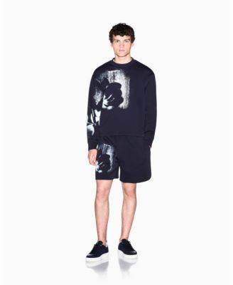 Мужской джемпер A|X Armani Exchange Exposed Flower Bonded Cotton Crewneck