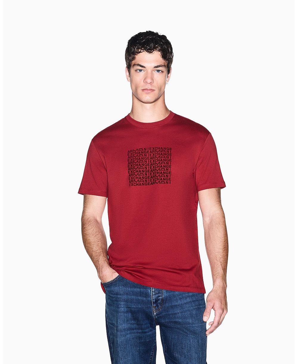 A|X Armani Exchange Men's Box Logo T-Shirt
