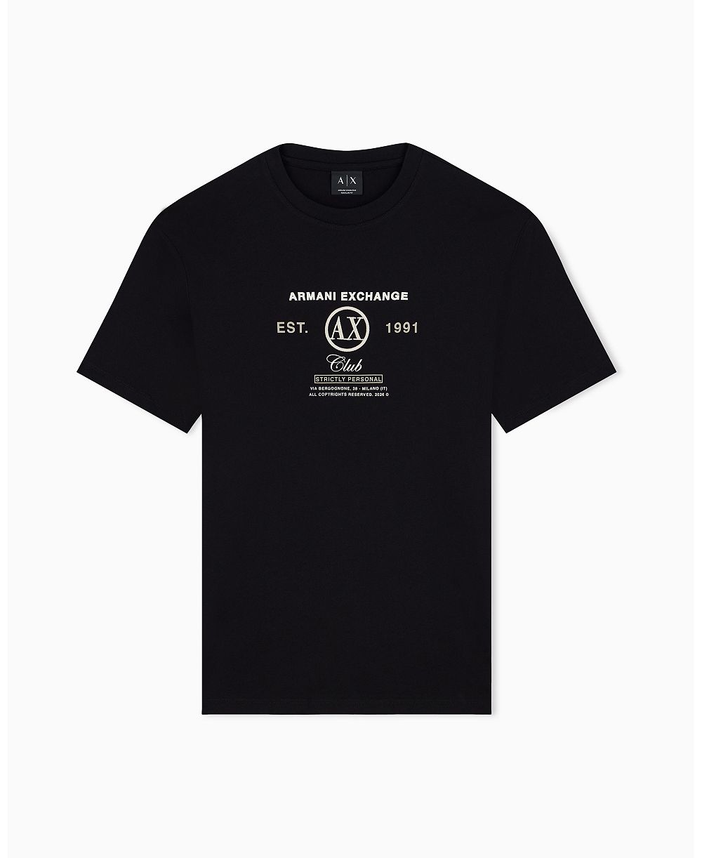A|X Armani Exchange Men's Letterman Logo T-Shirt