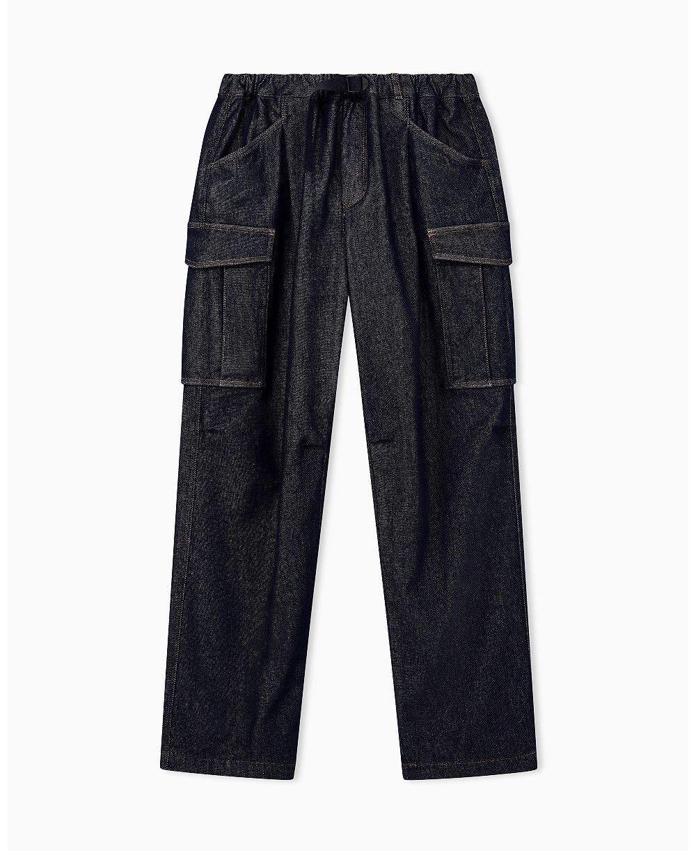 A|X Armani Exchange Men's Stretch Cotton Cargo Denim