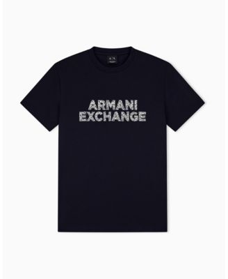 A|X Armani Exchange Men's Short Sleeve Logo Regular Fit T-Shirt