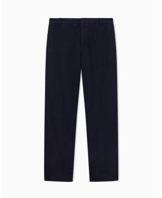 A|X Armani Exchange Men's Garment-Dyed Cotton Pants
