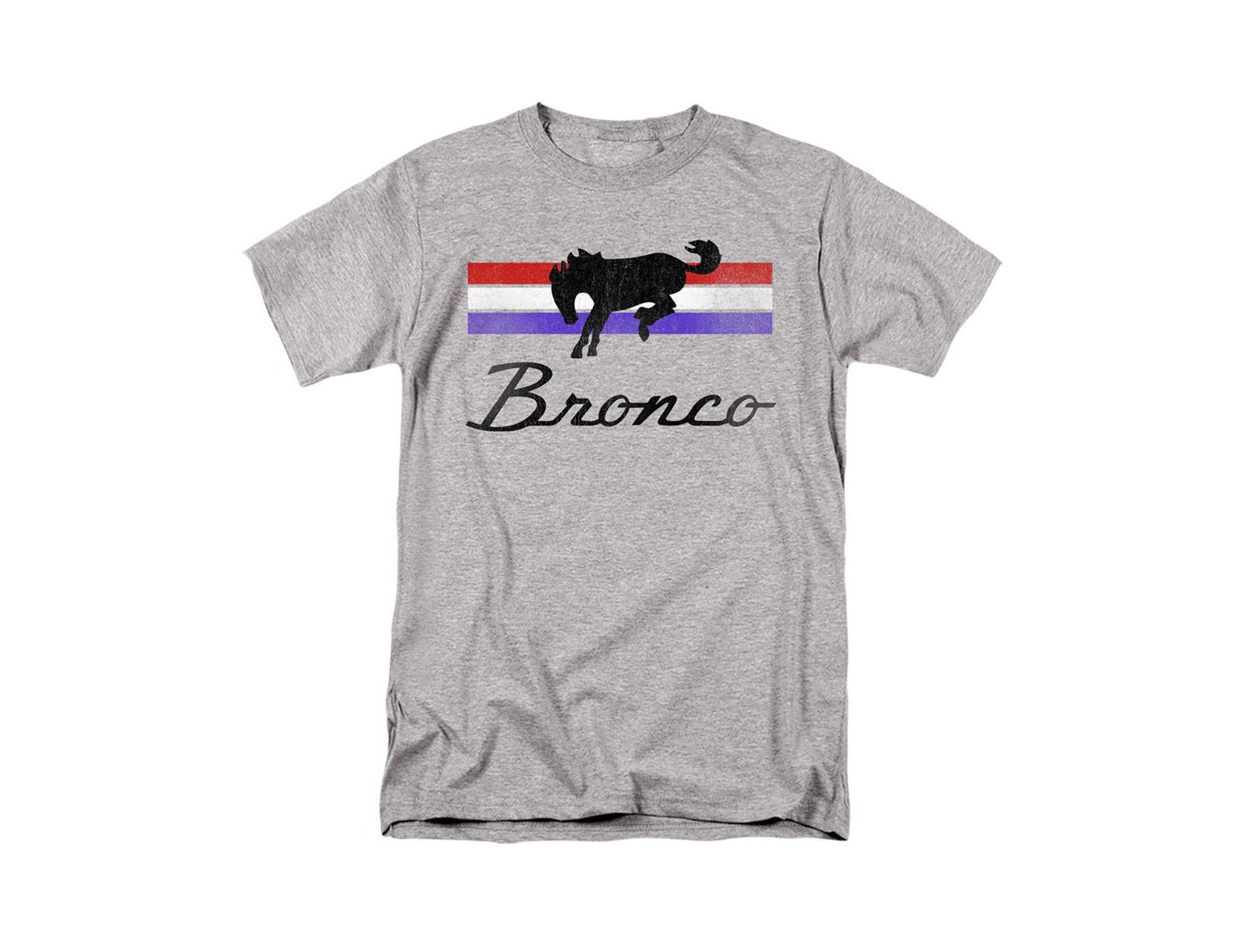 Logovision Men's Ford Bronco Bronco Stripes T-Shirt