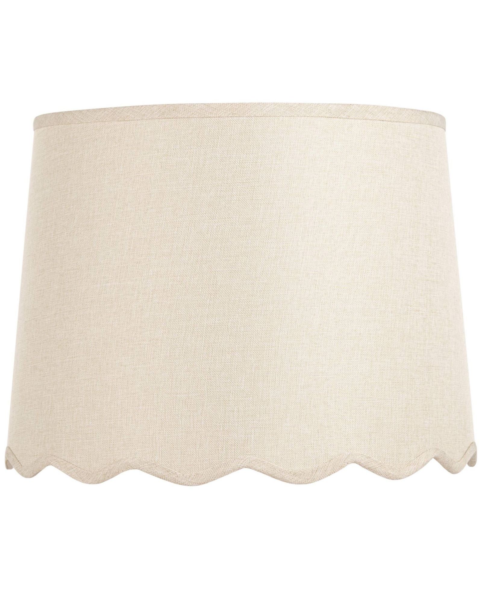 Абажур Springcrest Mylie Scallop Drum 13x15x11x11