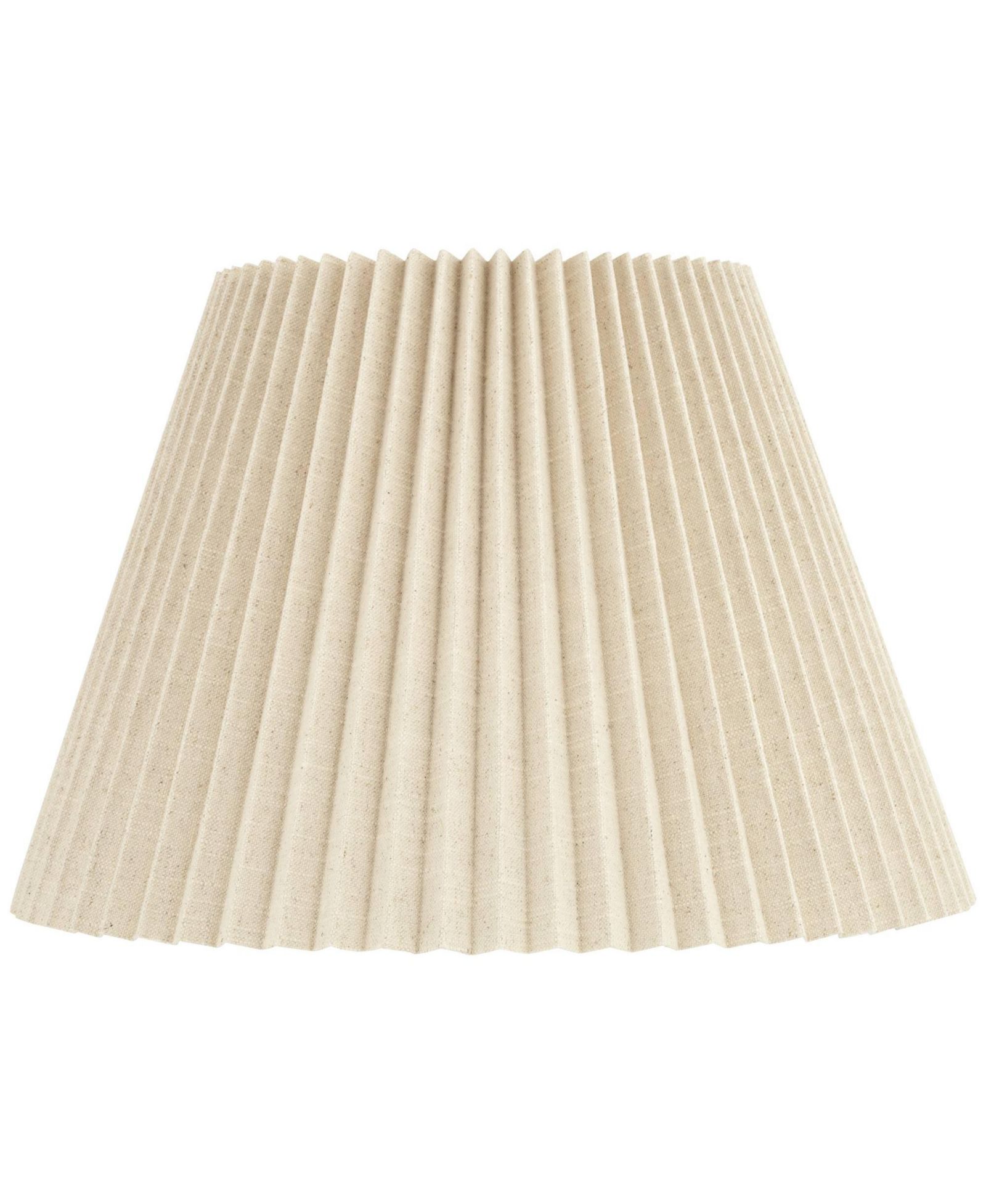 Springcrest 10 1/2" Top x 19" Bottom x 12 1/2" High x 12 1/2" Slant Lamp Shade Replacement  Spider Harp Finial