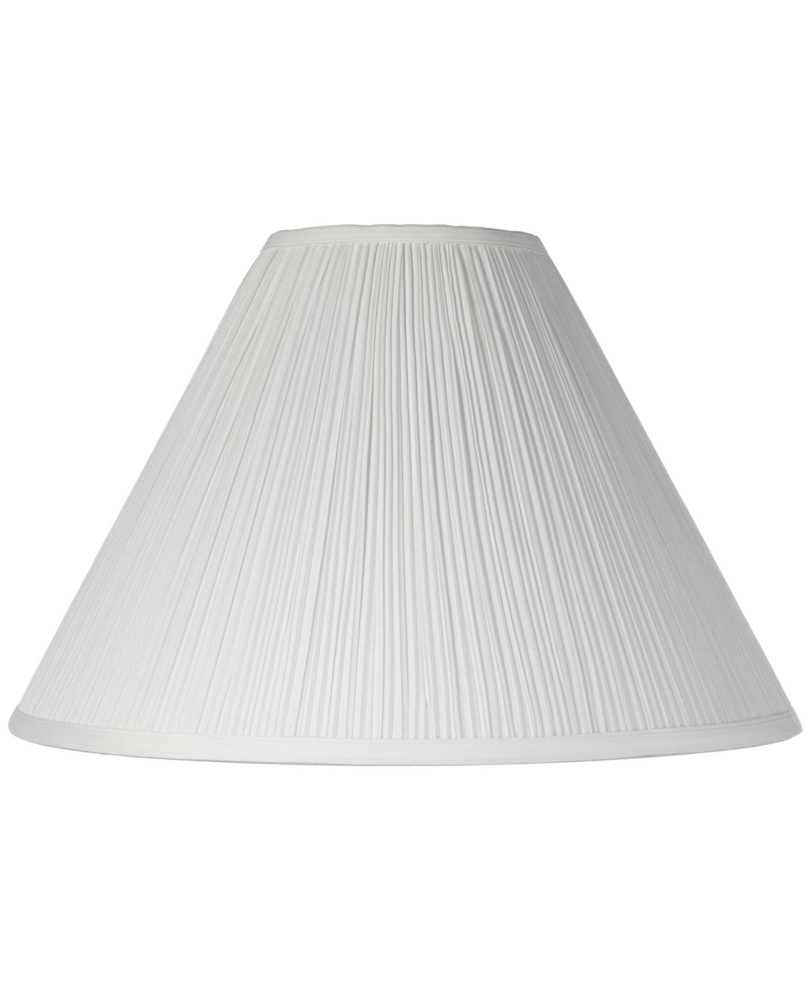 Абажур Springcrest Ivory Mushroom с плиссировкой