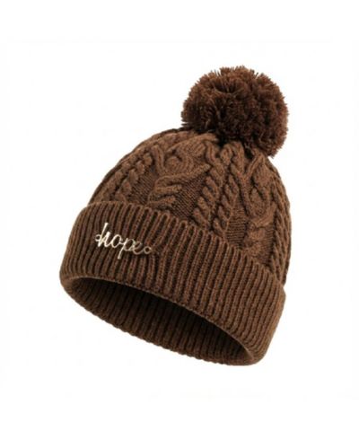 Женская шапка Headbands of Hope Cable Knit с помпоном