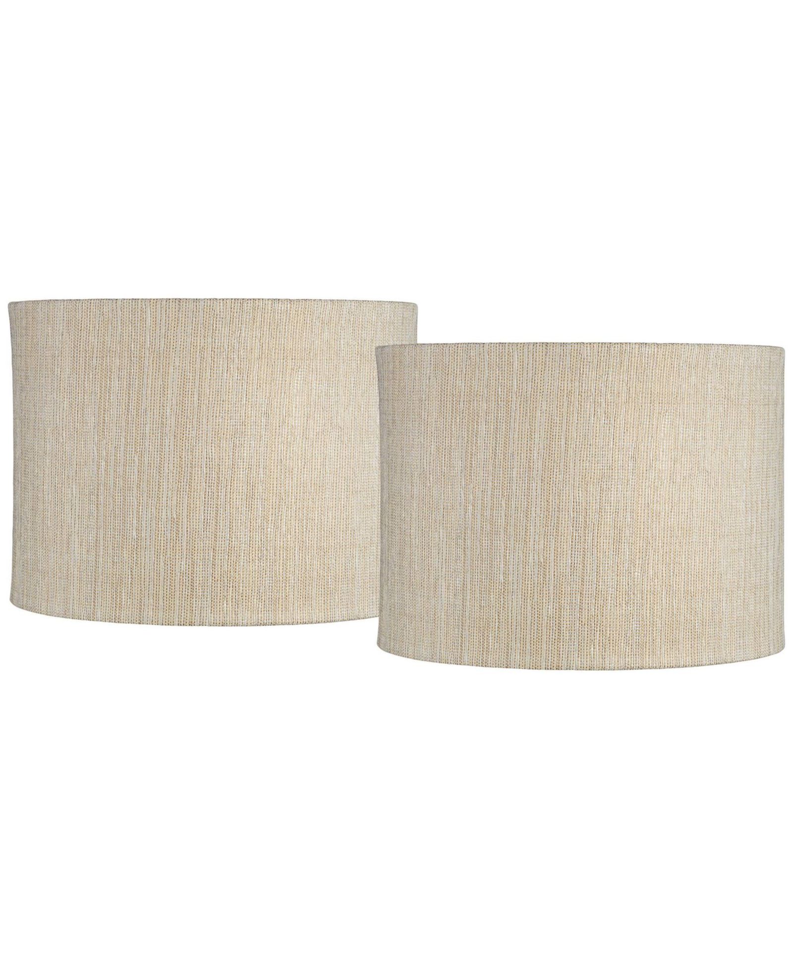 Набор из 2 абажуров для ламп Springcrest Gold Silver Weave Medium Spider с креплениями