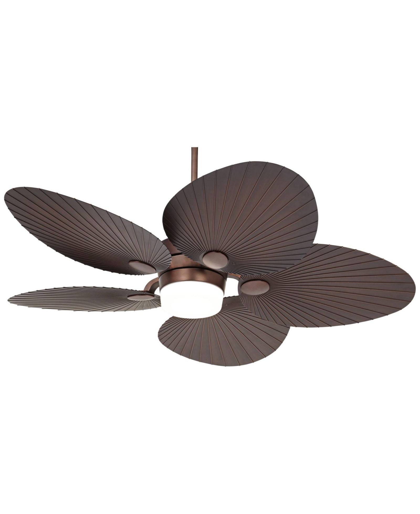 Вентилятор Casa Vieja 52" Breeze Bronze LED с штангой 24-In для потолка 12-Ft