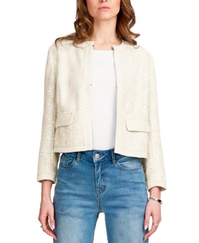 ELLE Collection Женский жакет с пайетками