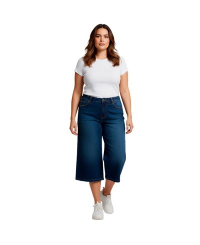 Женские широкие джинсы AVENUE Butter Denim Crop