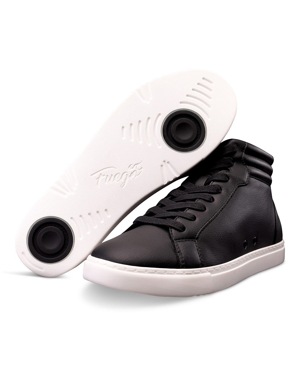 Men's Black High-top Sneaker