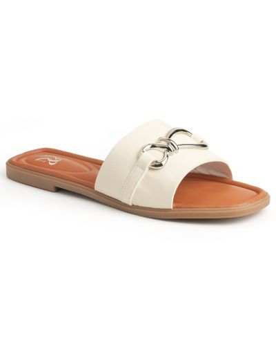 New York & Company Women's Rayla Slides Sandals