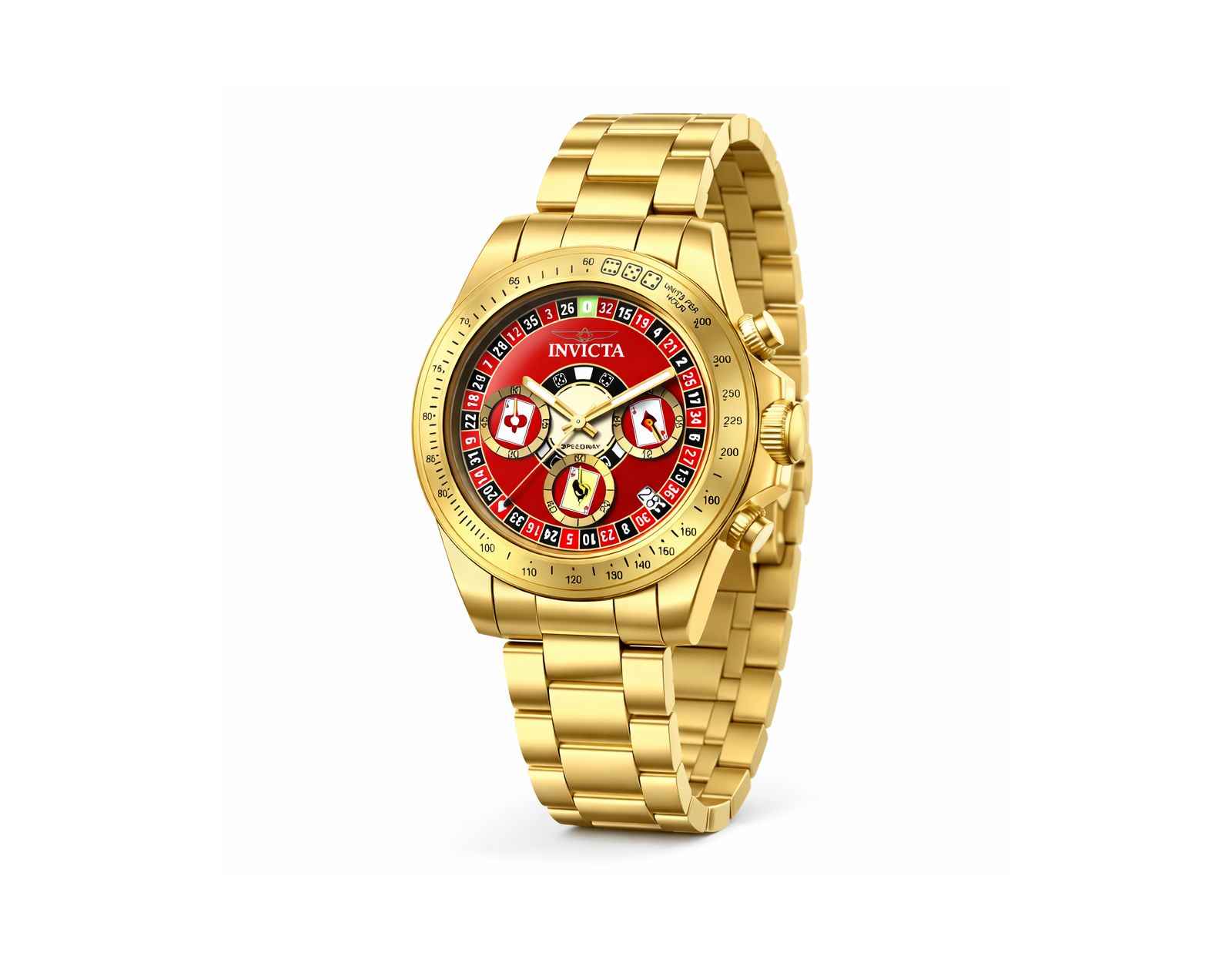 Часы Invicta Men's 50496 Speedway Quartz VD53
