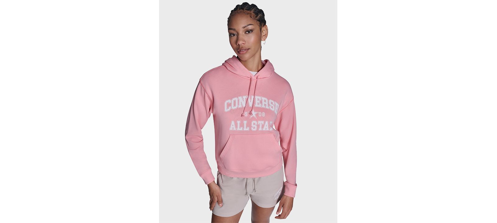 Женское худи Converse All Star Pullover