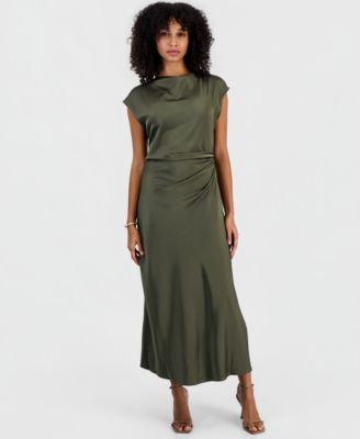 Sam Edelman Women's Slim Side-Cinched Maxi Dress
