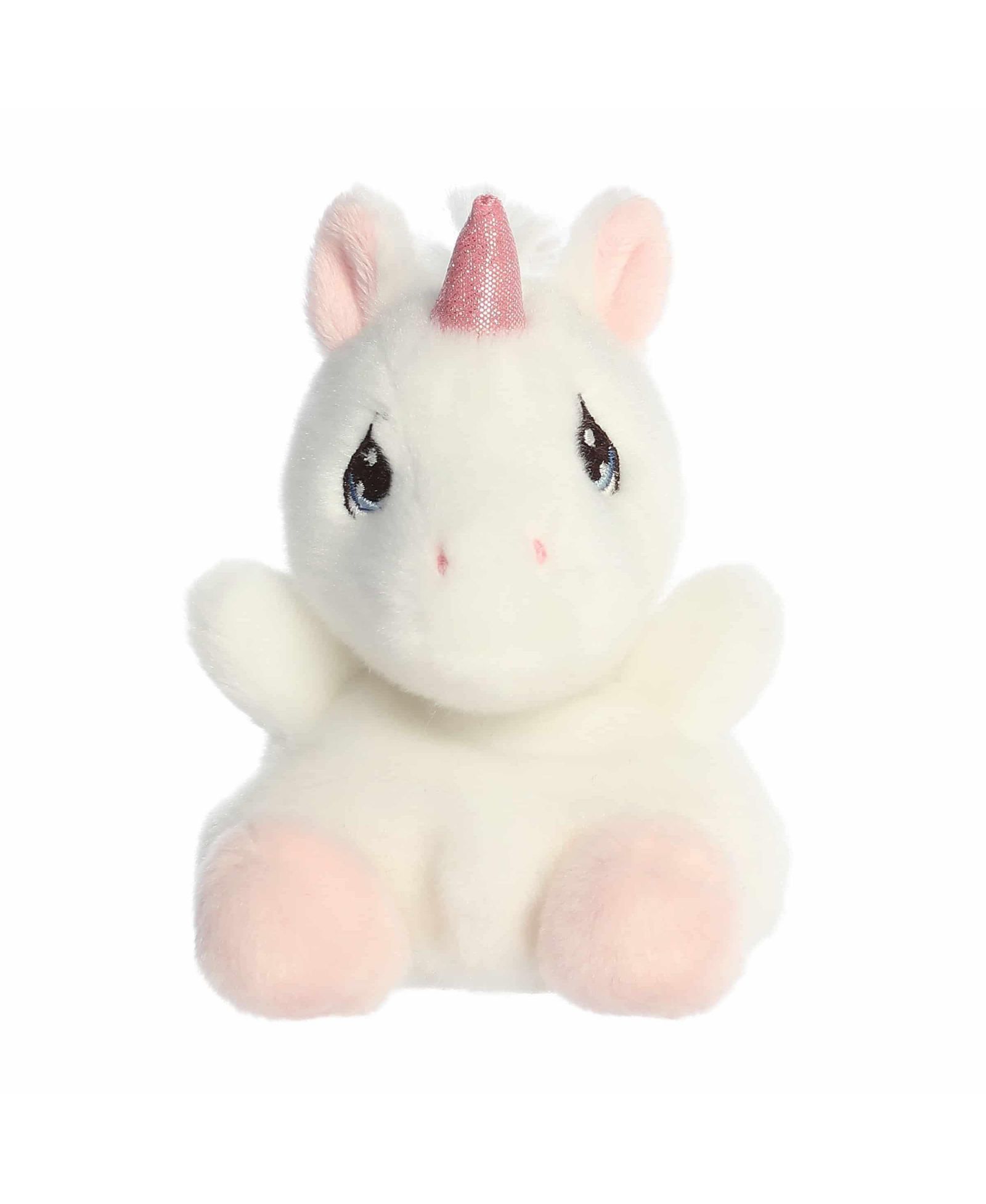 Плюшевая игрушка Aurora Mini Sparkle Unicorn Palm Pals Precious Moments