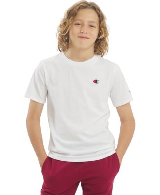 Детская футболка Champion Boys' 8-20 C-Patch Logo с коротким рукавом
