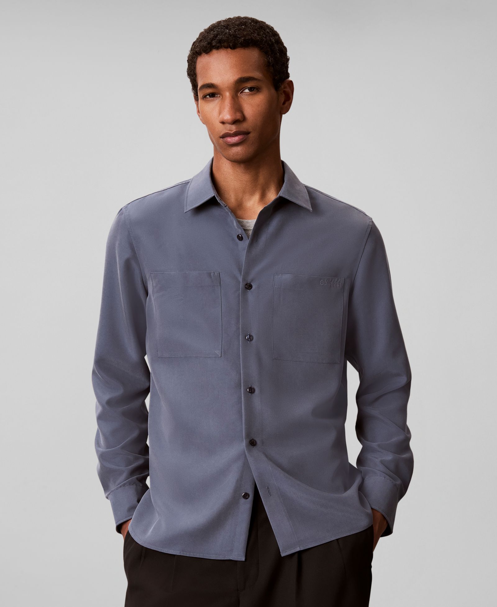 Мужская рубашка Calvin Klein Long-Sleeve