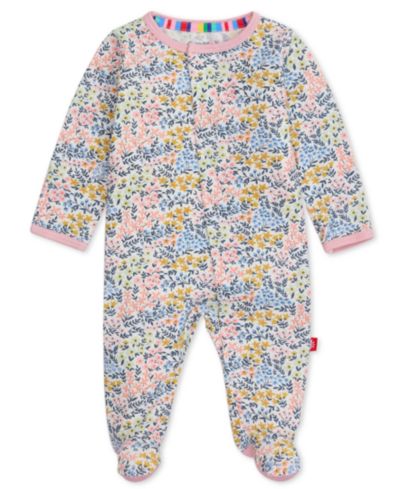 Детский комбинезон Magnetic Me Chelsea Ruffle Footie с длинным рукавом
