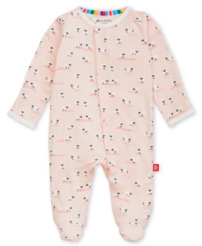 Magnetic Me Baby Girls' Baa Baa Baby Long-Sleeve Coverall