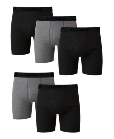 Мужские боксеры-брифы Hanes Ultimate Lightweight, 5-Pack