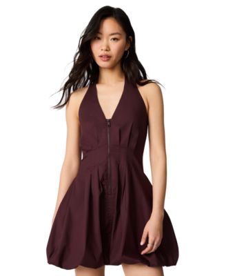 Steve Madden Women's Dianna V-Neck Sleeveless Mini Dress
