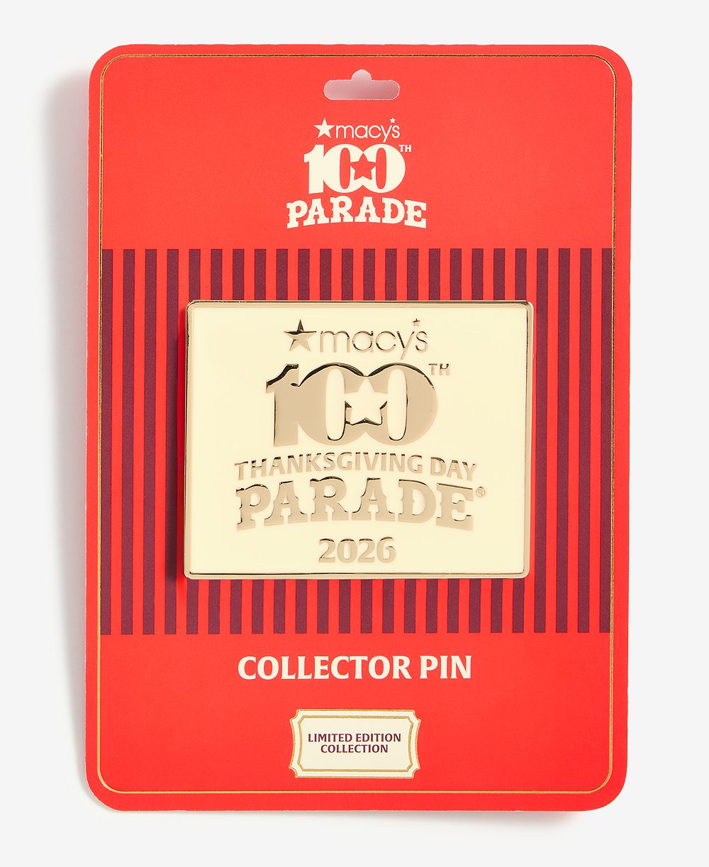 Macy's 100th Thanksgiving Day Parade Commemorative Pin, Macy's Exclusive