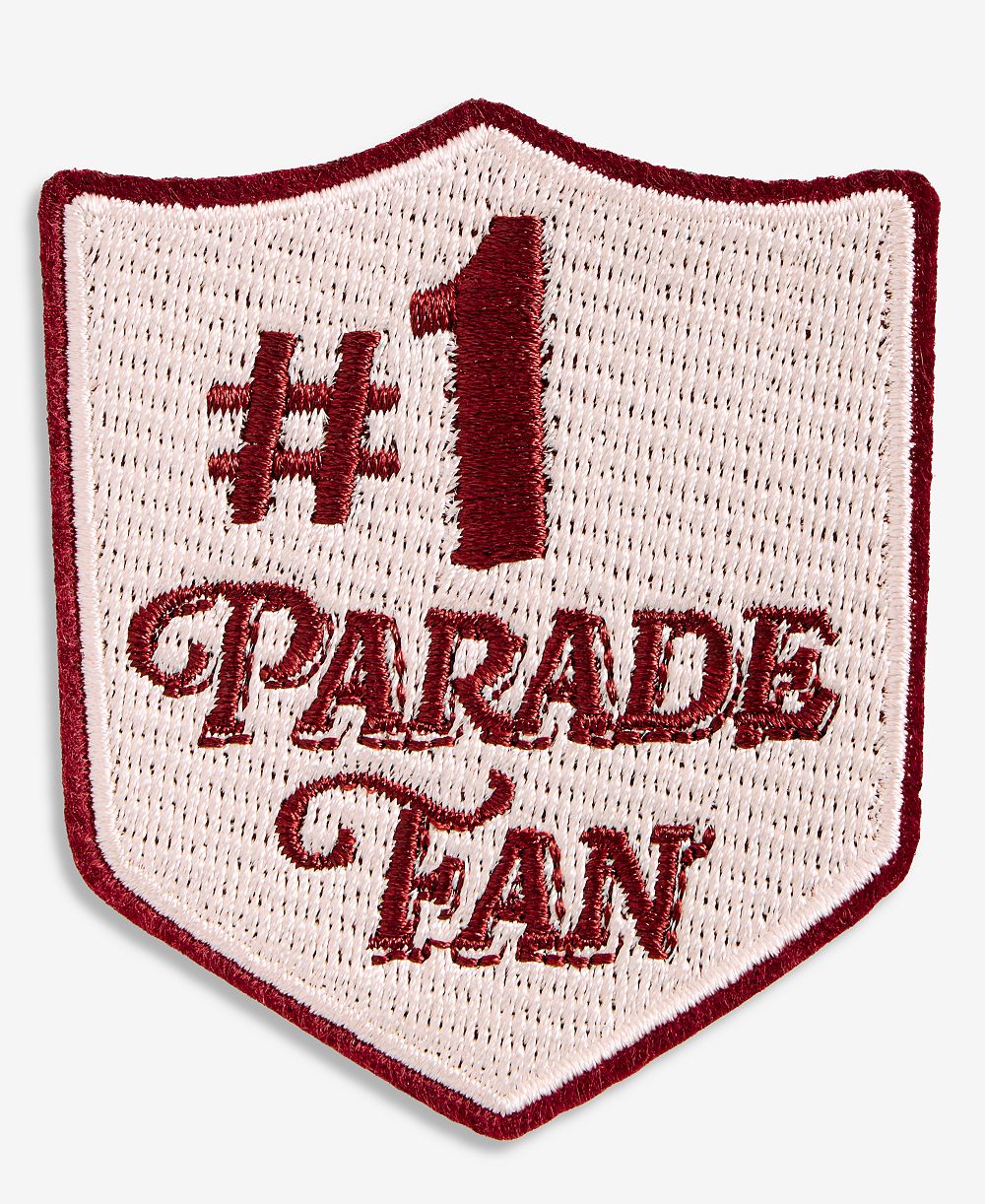Macy's 100th Thanksgiving Day Parade Parade Fan Iron-On Patch, Macy's Exclusive
