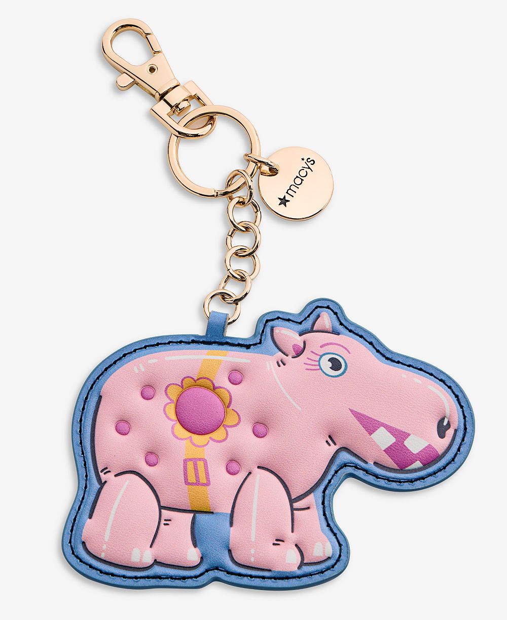 Macy's 100th Thanksgiving Day Parade Happy Hippo Bag Charm, Macy's Exclusive