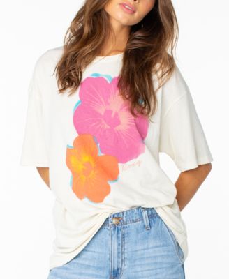 Женская футболка Roxy Flower Glow Graphic Pull-On