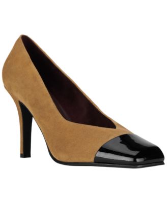 Jeffrey Campbell Women's Sounds Square Cap-Toe Pumps