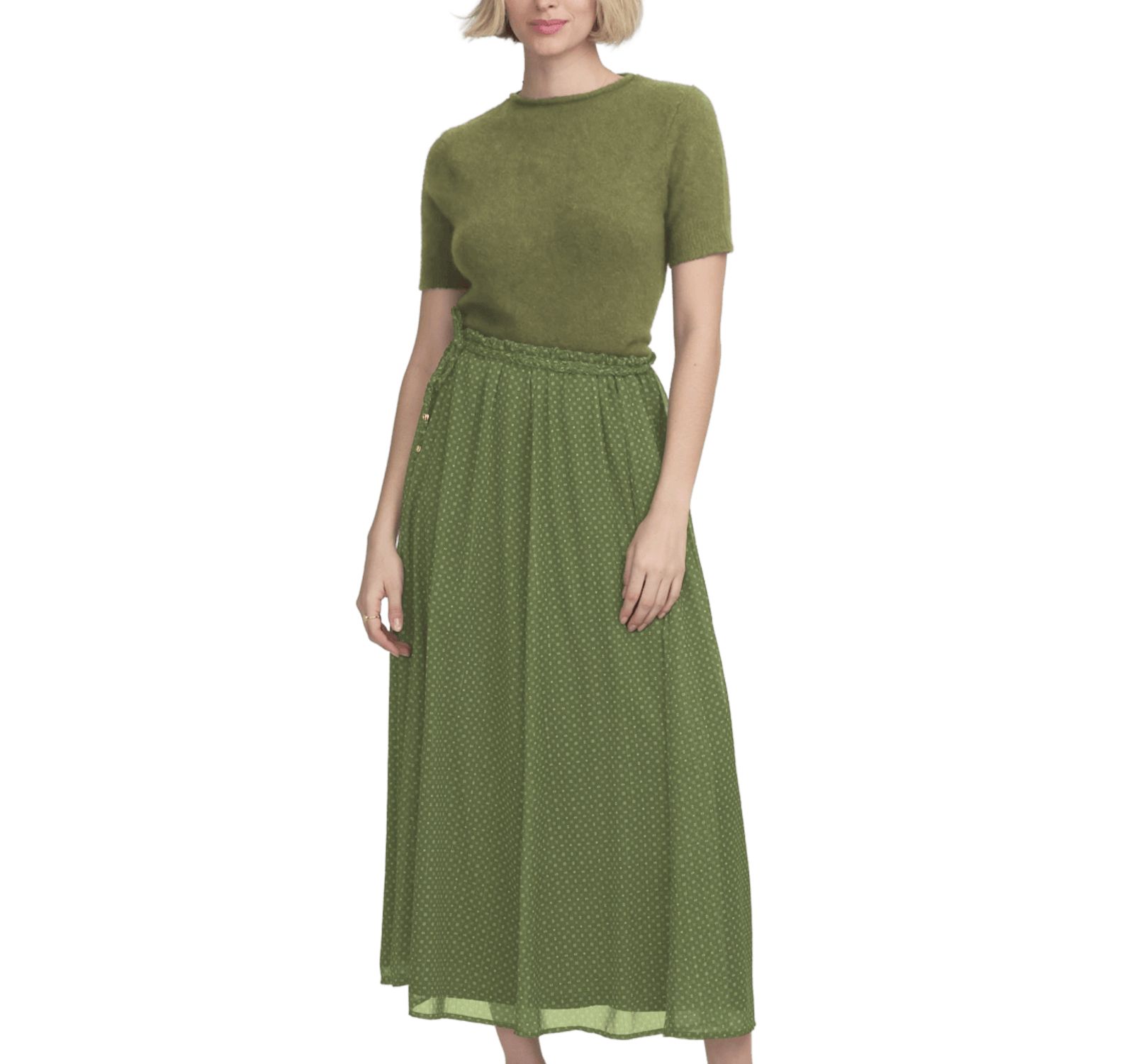 ELLE Collection Women's Moss Yarn Shell