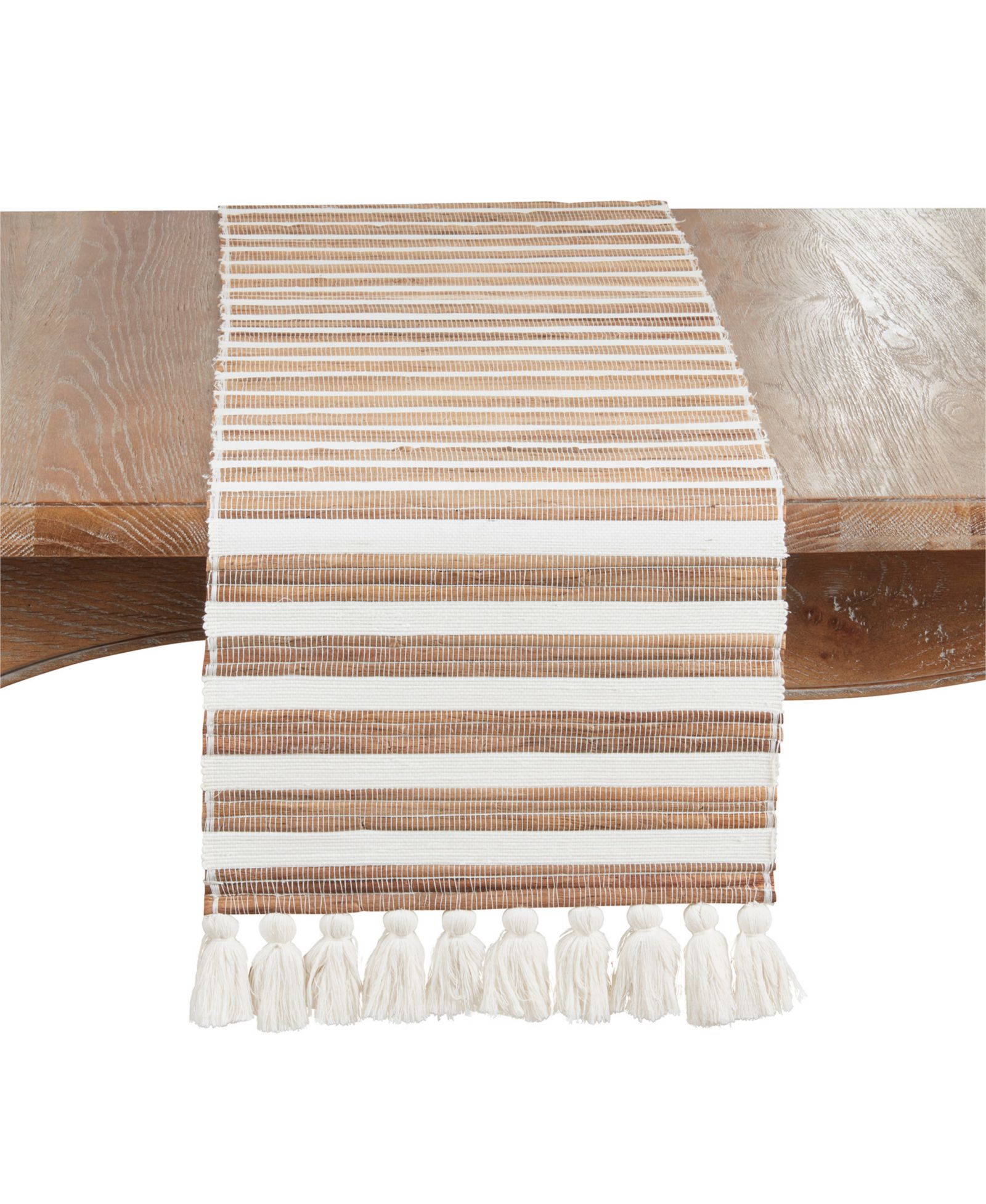 Дорожка на стол Saro Lifestyle Woven Water Hyacinth, 14" x 72"