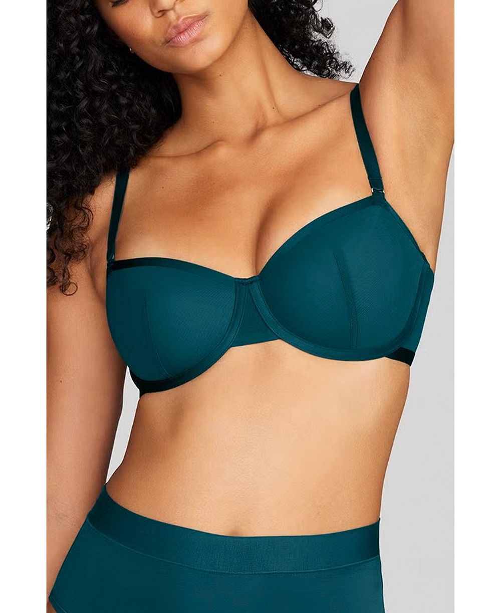 CUUP Женский The Balconette Mesh Bra
