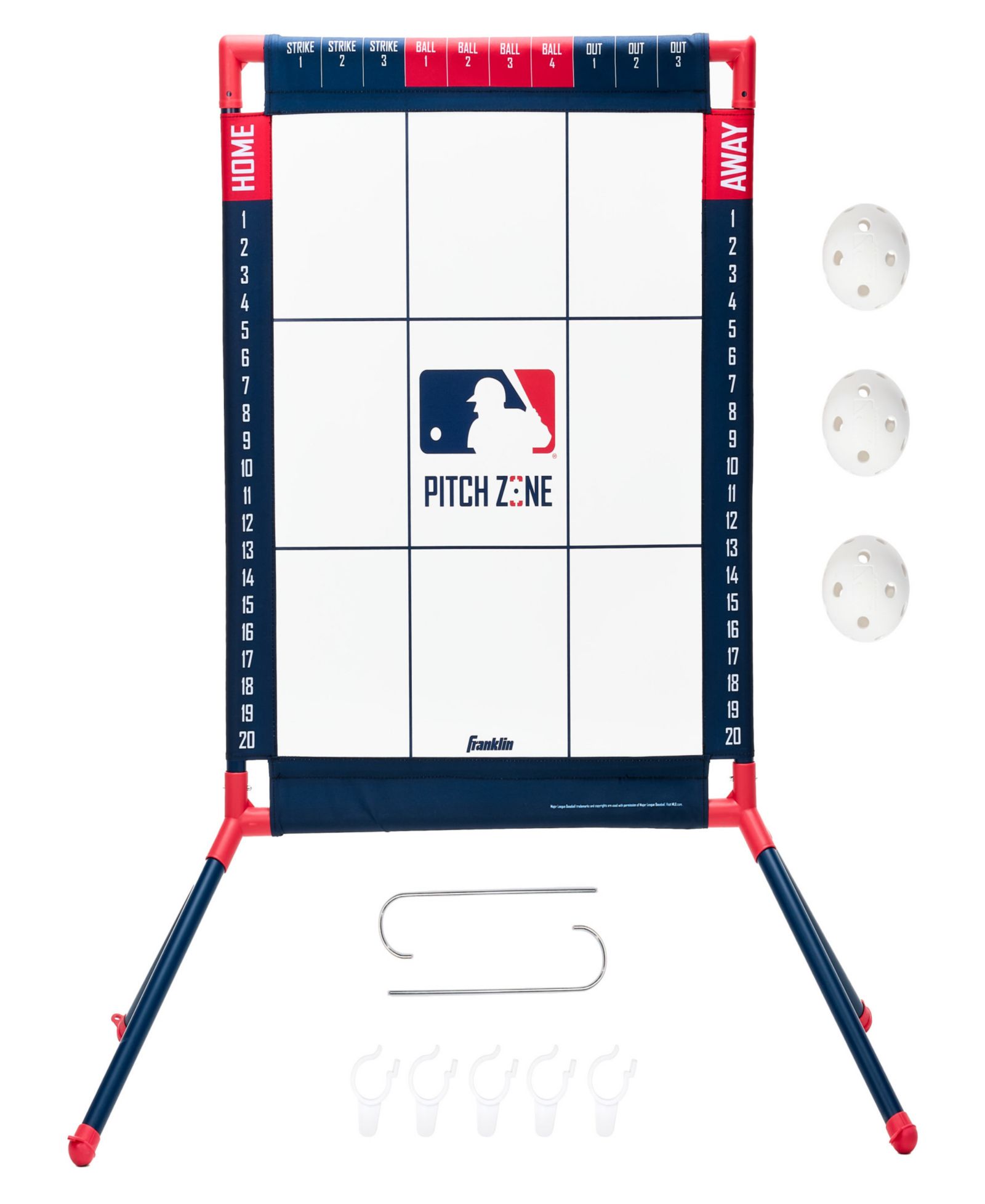 Набор мишеней для питчинга MLB Baseball Pitch Zone от Franklin Sports
