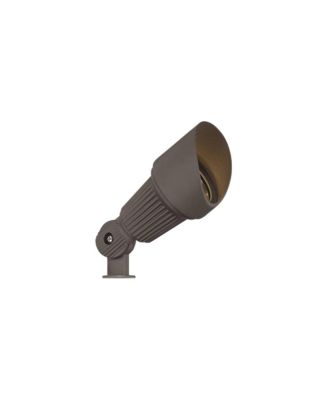 John Timberland Hooded 7 High Traditional Outdoor Landscape Spotlight Porch House LED Bulb Finish Aluminum