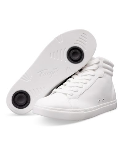 Women's White High-top Sneaker